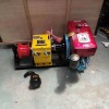 8噸汽油絞磨卷揚(yáng)機(jī)拖電桿牽引機(jī) 手拉風(fēng)冷